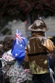 Young Anzac Day Spectators