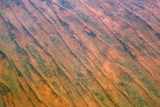 PARALLEL SAND DUNES SIMPSON DESERT