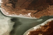 SALT LAKES AERIAL CENTRAL AUSTRALIA