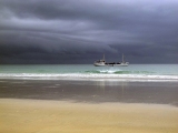 CABLE BEACH RAINY SKY