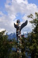 TOTEM POLES IN STANLEY PARK VANCOUVER