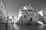 BAROQUE CATHEDRAL DUBRONOVIK CROATIA