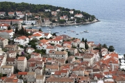 VIEW OF STARI GRAD HARBOUR CROATIA