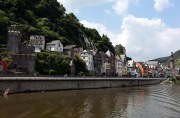 HOUSES ALONG MOSEL RIVER