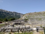 ROMAN RUINS AT DODONI EPIRUS GREECE