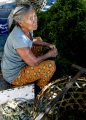 SORTING THE SEAWEED.