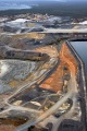 AERIAL VIEW OF RANGER URANIUM MINE  KAKADU  NT