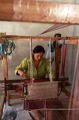 WEAVING ON A LOOM