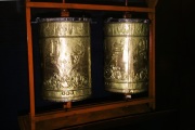 BUDDHIST  PRAYER WHEELS