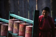 TURNING THE PRAYER WHEELS