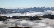 LOW CLOUD OVER THE SOUTHERN ALPS NZ