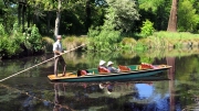 PUNTING ALONG THE AVON RIVER CHRISTCHURCH