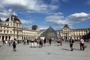 LOUVRE AND GRANDE PYRAMID