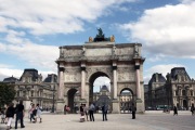 TRIUMPHAL ARCH LOUVRE PARIS