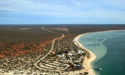 VIEW OF MONKEY MIA AND SHARK BAY COAST