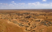 AERIAL VIEW OF COOBER PEDY