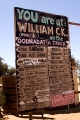 OODNADATTATRACK SIGN WILLIAM CREEK