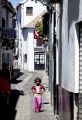 GYPSY CHILD IN ALBAYZIN  GRANADA