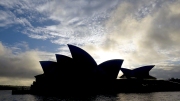 SILHOUETTE SYDNEY OPERA HOUSE