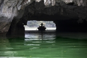 SAMPAN AT HALONG BAY