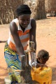 COLLECTING WATER ZAMBIA