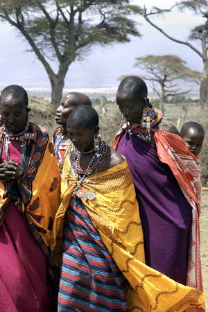 Masai Women Dancing