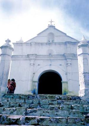 Church Steps in Chichicastenengo 