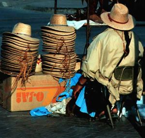 Hat Seller in Mexico City
