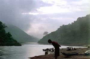 Evening Prayer on Banks of Nam Ou River